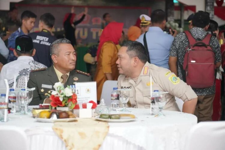 Bupati Pakpak Bharat Hadiri Perayaan HUT TNI ke-78