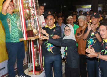 Tim PTPN IV Juarai Turnamen Bola Voli Marcopolo Cup Piala Dansat Brimob Polda Sumut