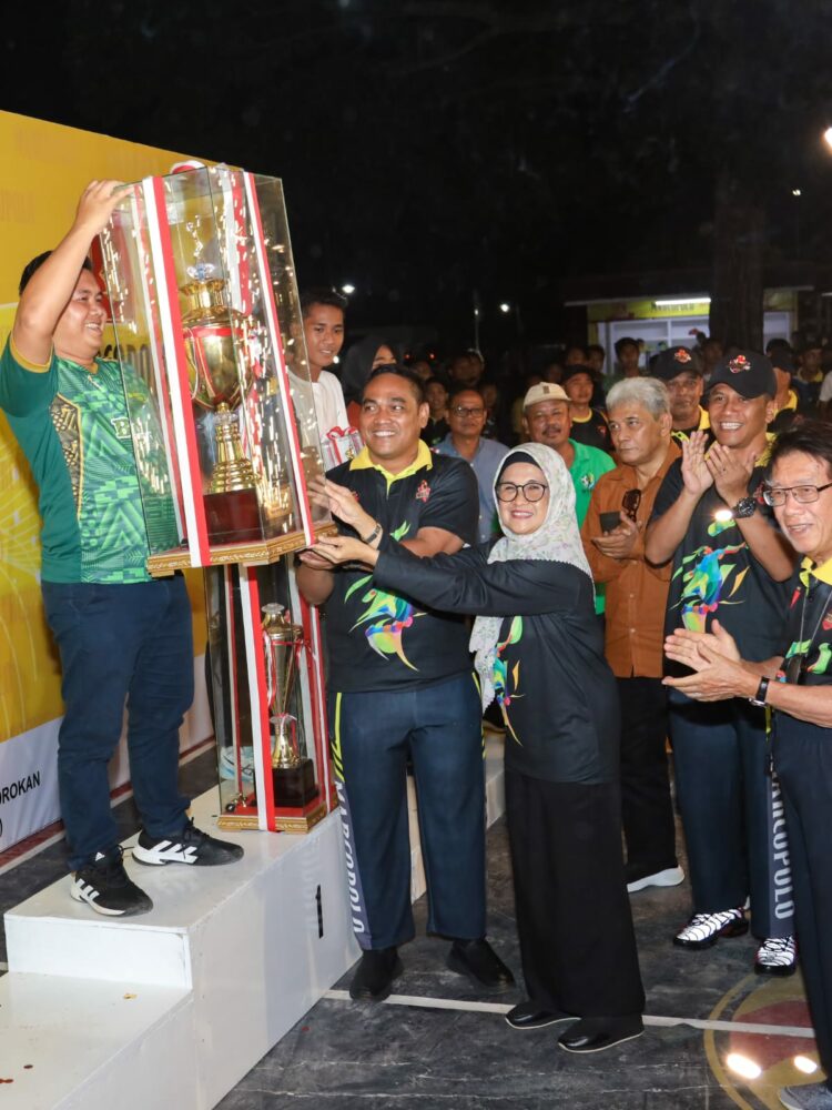 Tim PTPN IV Juarai Turnamen Bola Voli Marcopolo Cup Piala Dansat Brimob Polda Sumut
