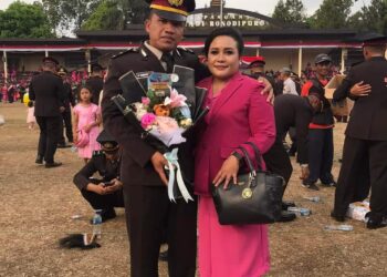 Bravo, IPDA Manarsar Tambunan Lulus Dari Pendidikan Perwira Di Sekolah Inspektur Polisi Sukabumi