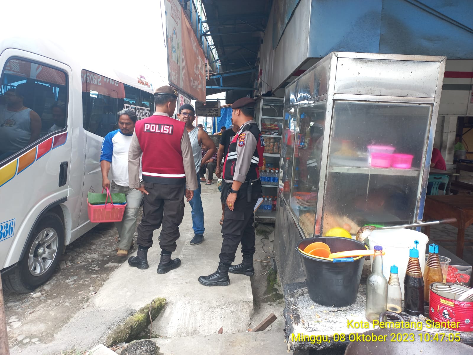 Samapta Polres Pematang Siantar Gelar Patroli Presisi Menciptakan Area Publik Yang Aman Dan Nyaman