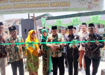 Dra Hj Hidayah Herlina Gusti Resmikan RumahTahfiz Paud Muhammadiyah