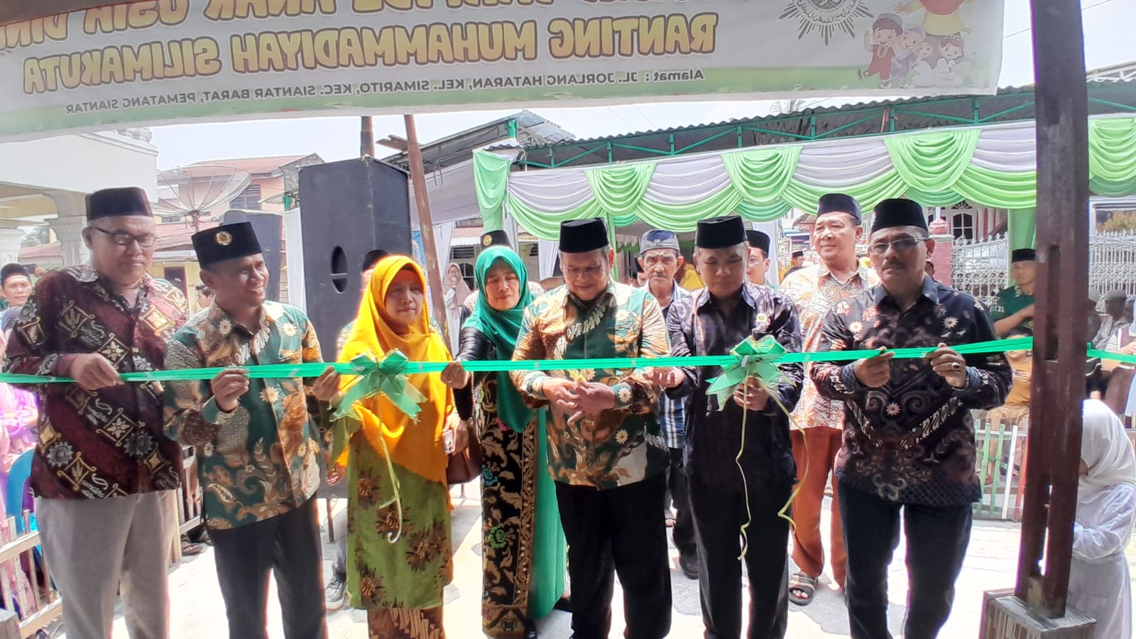 Dra Hj Hidayah Herlina Gusti Resmikan RumahTahfiz Paud Muhammadiyah