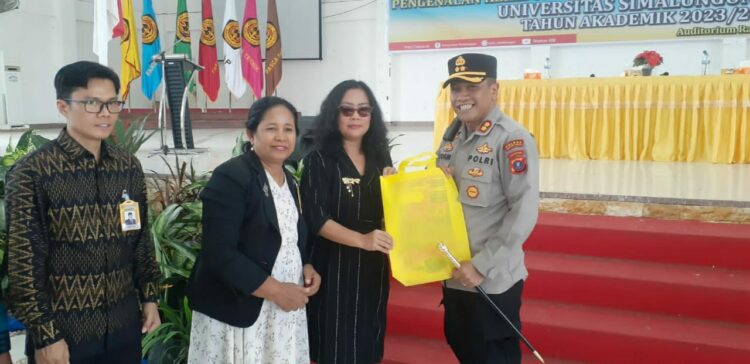Kepada Peserta PKKMB, Rektor USI Berpesan Jaga Nama Baik Kampus