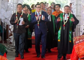 Bupati Simalungun dan Menteri Hukum dan HAM Hadiri SAK Ke XXIII GKPI di Rambung Merah