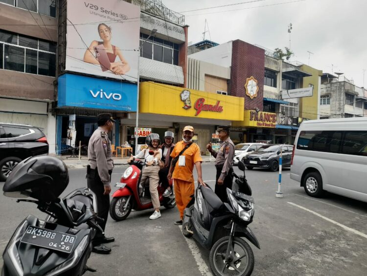 Sat Binmas Polres Pematang Siantar Himbau Jukir Untuk Memiliki Tanggung Jawab