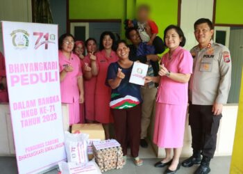 HKGB ke-71, Bahyangkari Simalungun Salurkan Bantuan untuk Korban Kekerasan Anak 