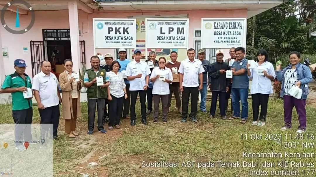 Pemkab Pakpak Bharat Adakan Sosialisasi ASF Ternak Babi di Kecamatan Kerajaan