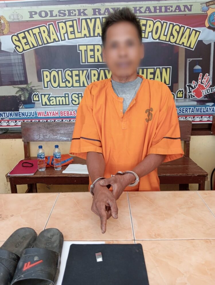 Polres Simalungun Tangkap Enno Asal Raya Kahean Pemilik Narkotika Jenis Shabu 