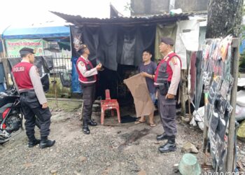 Sat Samapta Polres Siantar Laksanakan Sambang Reparasi Jok Antisipasi Gangguan Kamtibmas