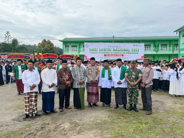 Wakapolres Simalungun Hadiri Peringatan Hari Santri Nasional di Pondok Pesantren Al-Kautsar 