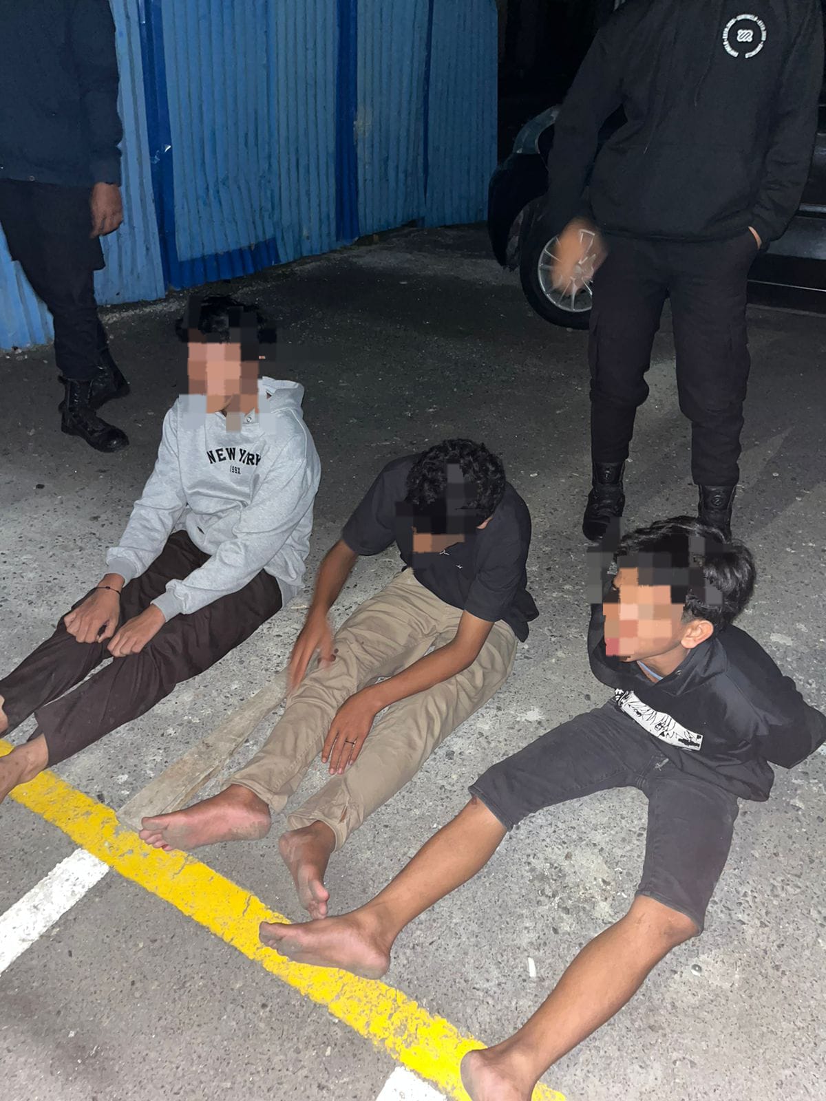 Personil Samapta Polres Siantar Amankan Tiga Remaja Diduga Terlibat Tawuran