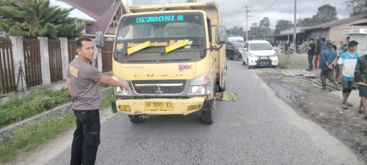 Tragis, Andreas Gultom Bocah 8 Tahun Tewas Dilindas Truck di Taput