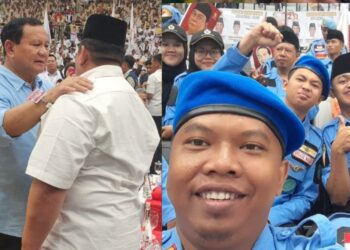 Ribuan Massa Pemuda Remaja Masjid Hadiri Deklarasi Prabowo - Gibran