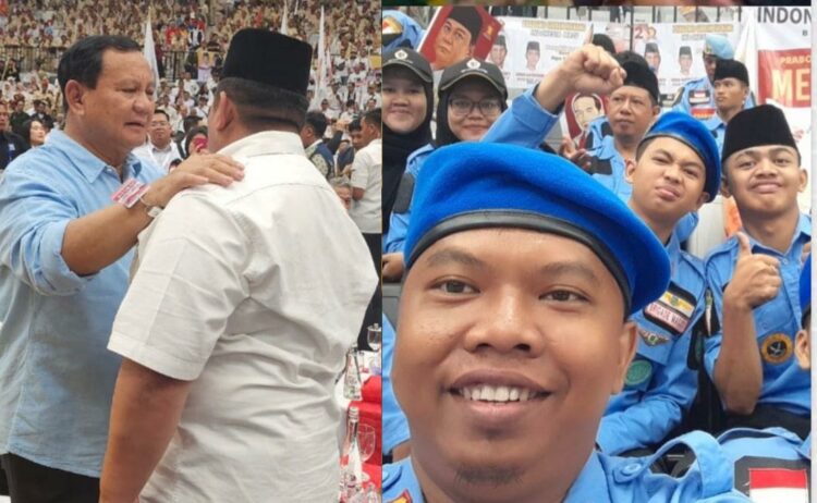 Ribuan Massa Pemuda Remaja Masjid Hadiri Deklarasi Prabowo - Gibran