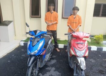 Sindikat Curanmor Diungkap Polres Taput, 2 Pelaku Diringkus
