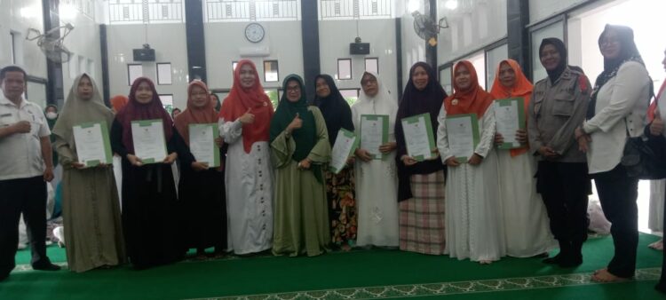 Kapolsek Siantar Barat Hadiri Silaturahmi Akbar Majelis Taklim dan Peringatan Maulid Nabi Muhammad SAW 1445