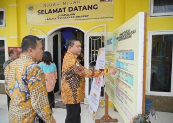 Bupati Pakpak Bharat Hadiri Roadshow Bus KPK 2023 di Kompleks Tapian Daya Medan