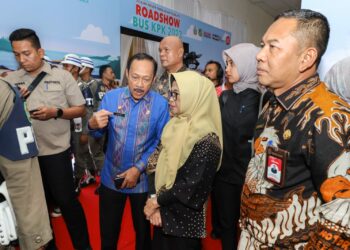 Wali Kota Siantar Hadiri Pembukaan Roadshow Bus KPK 2023 di PRSU Komplek Tapian Daya