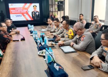 Humas Polri dan SMSI Perkuat Kolaborasi Wujudkan Pemilu Damai