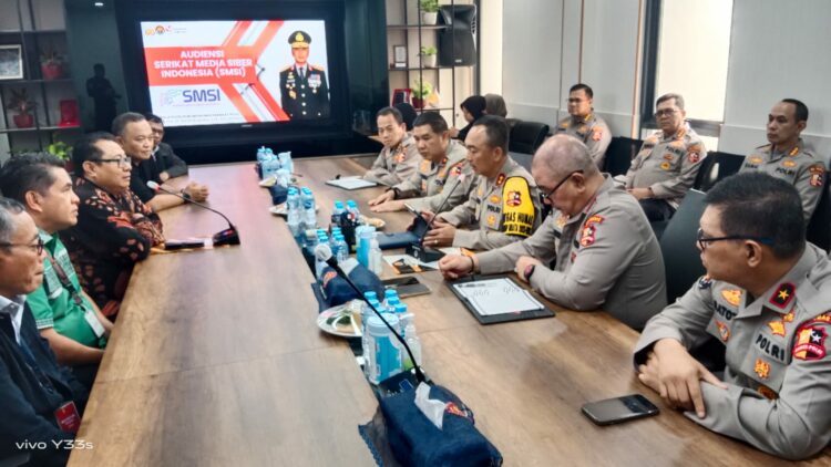 Humas Polri dan SMSI Perkuat Kolaborasi Wujudkan Pemilu Damai