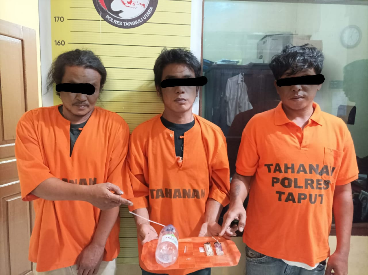 3 Pemuda Tarutung Diringkus Sat Narkoba Polres Taput Lagi Pesta Narkoba