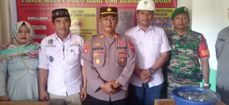 Polres Simalungun Resmikan Posko Kampung Bebas Narkoba di Nagori Nanggar Bayu