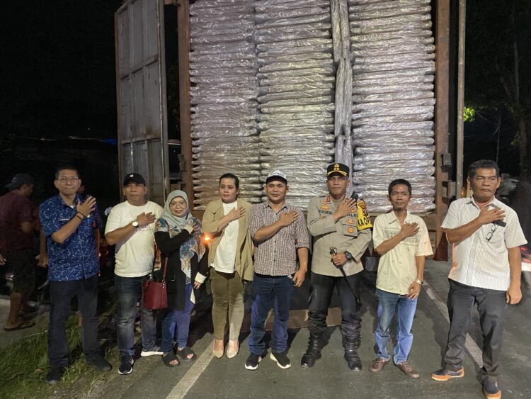 Kapolres Siantar Tinjau Pendistribusian Logistik Pemilu Ke KPU