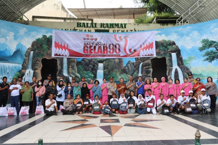 Ini yang Dilakukan Kapolres Siantar Dalam Rangka 33 Tahun AKABRI 90 