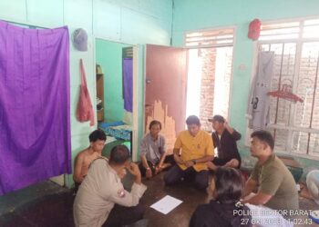 Polsek Siantar Barat Sambangi Rumah Warga Yang Sering Membuat Keributan