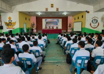 Police Go To School, Sat Binmas Polres Siantar Bekali Siswa SMK Negeri 2 tentang Bahaya Narkoba