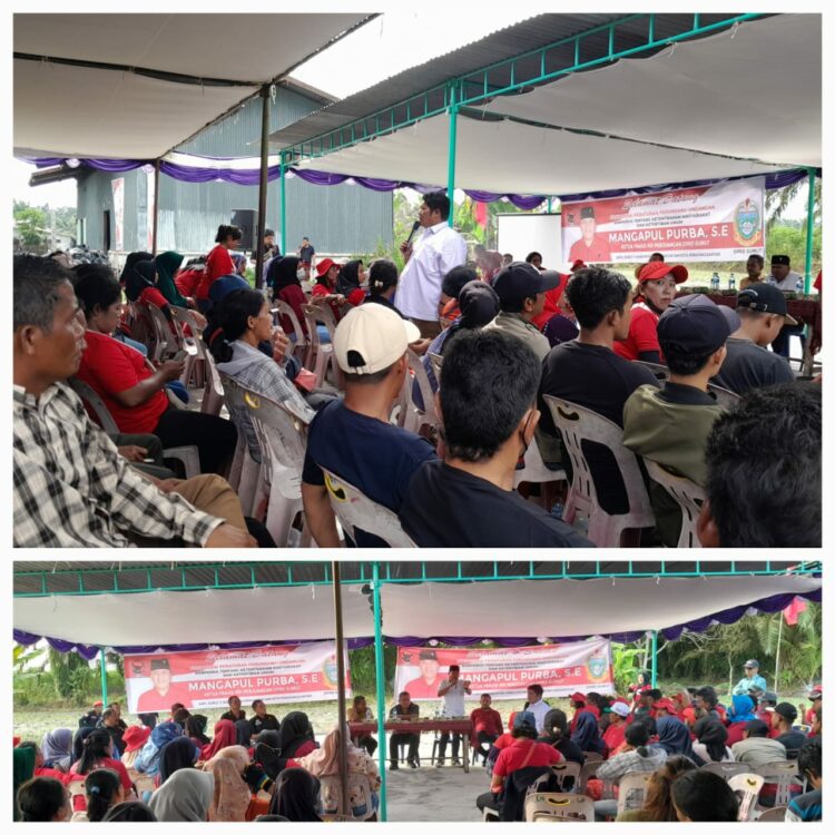Reses Ketua Fraksi PDI Perjuangan DPRD Sumut Berjalan Sukses