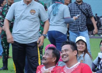 Kapolres Siantar Hadiri Pembukaan Turnamen Sepakbola Persahabatan KOMWIL I APEKSI 