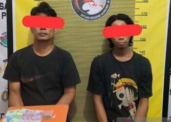Oknum ASN dan Rekannya yang Ditangkap Polisi