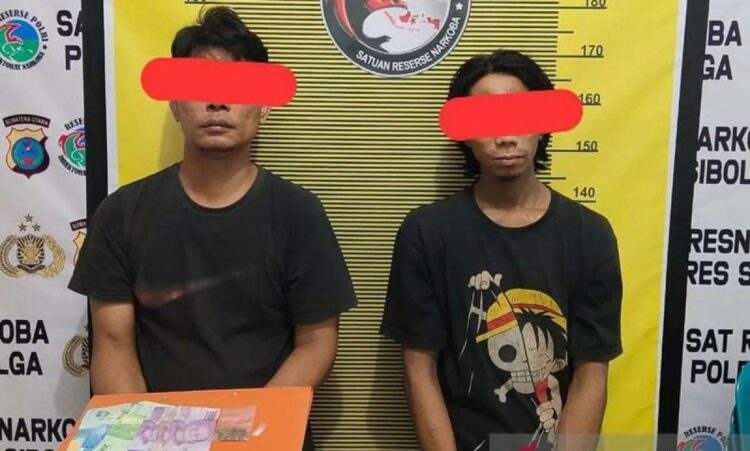 Oknum ASN dan Rekannya yang Ditangkap Polisi