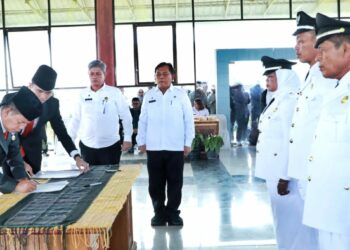 Bupati Simalungun Lantik 72 Pangulu Periode 2023-2029