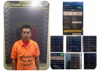 Polres Taput Sikat Habis Perjudian, 1 Pelaku Berhasil Diamankan