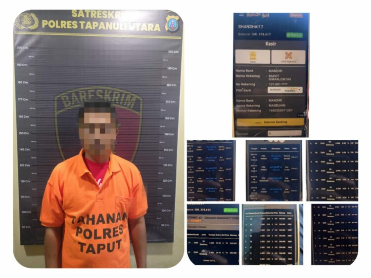 Polres Taput Sikat Habis Perjudian, 1 Pelaku Berhasil Diamankan