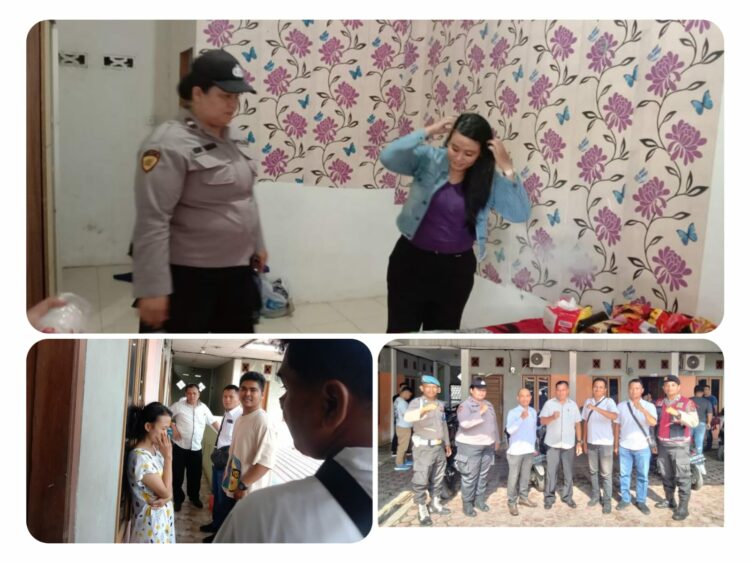 Polres Siantar Gelar Razia Di Kos Debora II dan Deyah Kelurahan Bukit Sofa