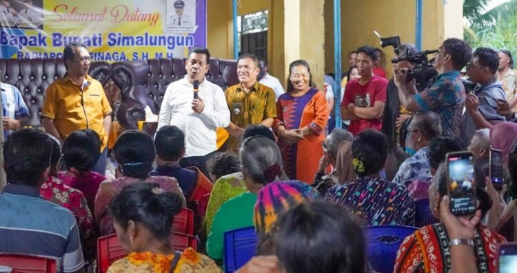 Kunjungan Bupati Simalungun di Nagori Bayu Bagasan dan Nipar Hataran Bersyukur Diapresiasi 