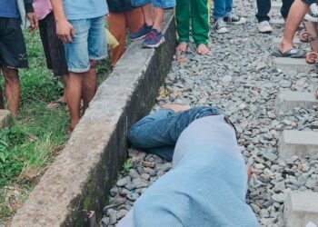 Keluarga Siapa Ini, Ditemukan Tewas Tertabrak Kereta Api di Siantar