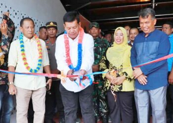 Bupati Simalungun Hadiri Grand Opening KS Barkh Water Boom di Karang Sari