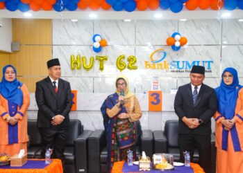 HUT ke-62 Bank Sumut, Wali Kota Siantar:" Membumi untuk Melayani, Melangit untuk Melampaui"