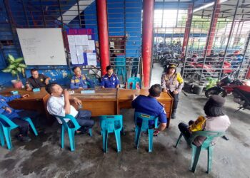 Satgas 1 Preemtif OMB Toba Polres Siantar Ajak Masyarakat Ciptakan Pemilu Damai