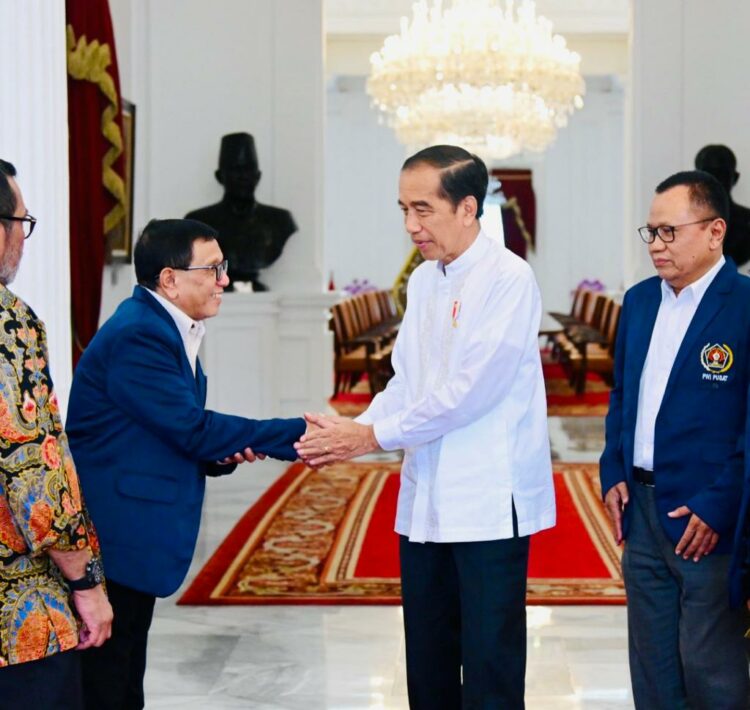 Presiden Jokowi Terima Pengurus PWI Pusat di Istana Merdeka