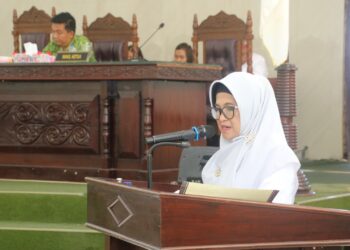 dr Susanti Hadiri Rapat Paripurna XI Penyampaian Nota Jawaban Wali Kota Siantar