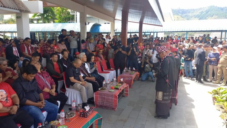 44 Personil Polres Taput, Amankan Kunjungan Bacapres RI Ganjar Pranowo di Muara