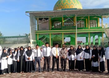 Kapolsek Siantar Barat Ajak Siswa Madrasah Aliyah Negeri Menghindari Kenakalan Remaja