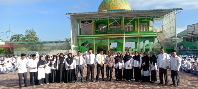 Kapolsek Siantar Barat Ajak Siswa Madrasah Aliyah Negeri Menghindari Kenakalan Remaja