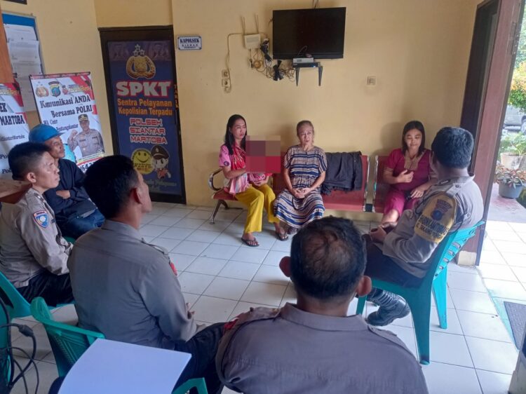 Kasus KDRT Di Tanjung Pinggir Dimediasi Polsek Siantar Martoba  Melalui Problem Solving